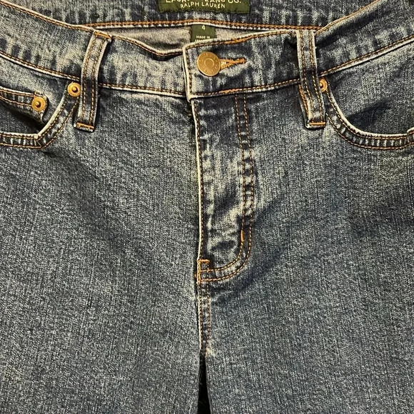 Lauren Ralph Lauren LRL mid rise classic bootcut jeans size 4 - Picture 7 of 14